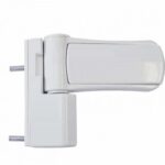 Balama aplicată (mare) ușă 3D PVC cu geam termopan