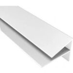 Cornier din aluminiu alb maro gri 20mm x 40mm