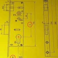 Feronerie termopan: 123 Instructiuni masurare cote broasca termopan