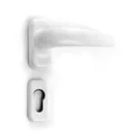 Feronerie termopan: 99 manere usa aluminiu X 502 albe